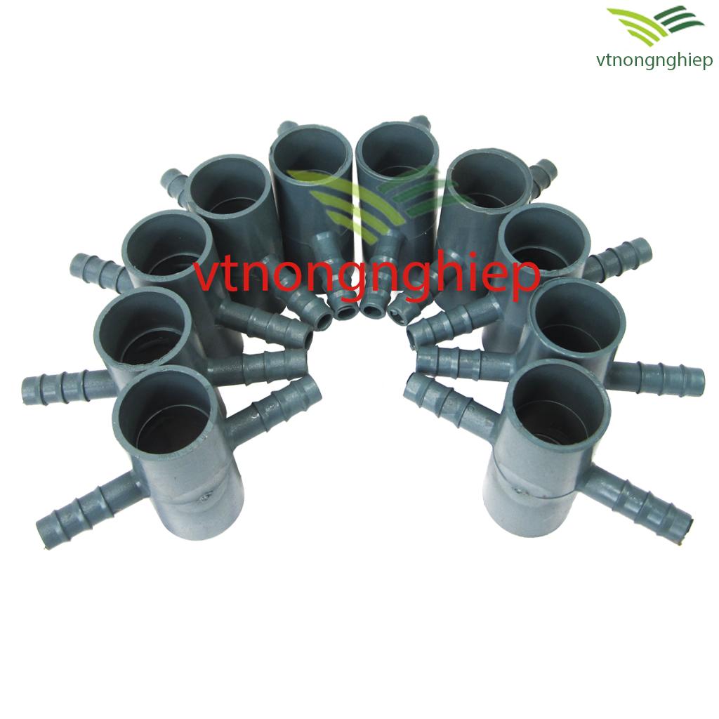 10 nối chữ thập 27-10ly, khớp nối ống nước
