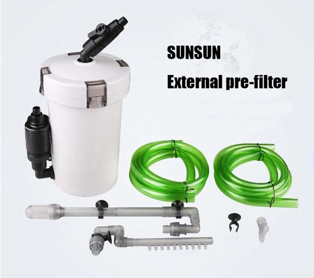 Máy lọc ngoài cho bể cá cảnh Sunsun 603B - Hệ thống lọc hồ cá