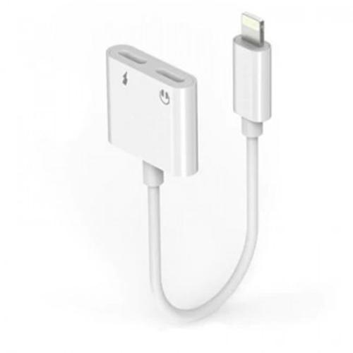 Adapter Chuyển Cổng Lightning Iphone Ra 2 Đầu Lightning