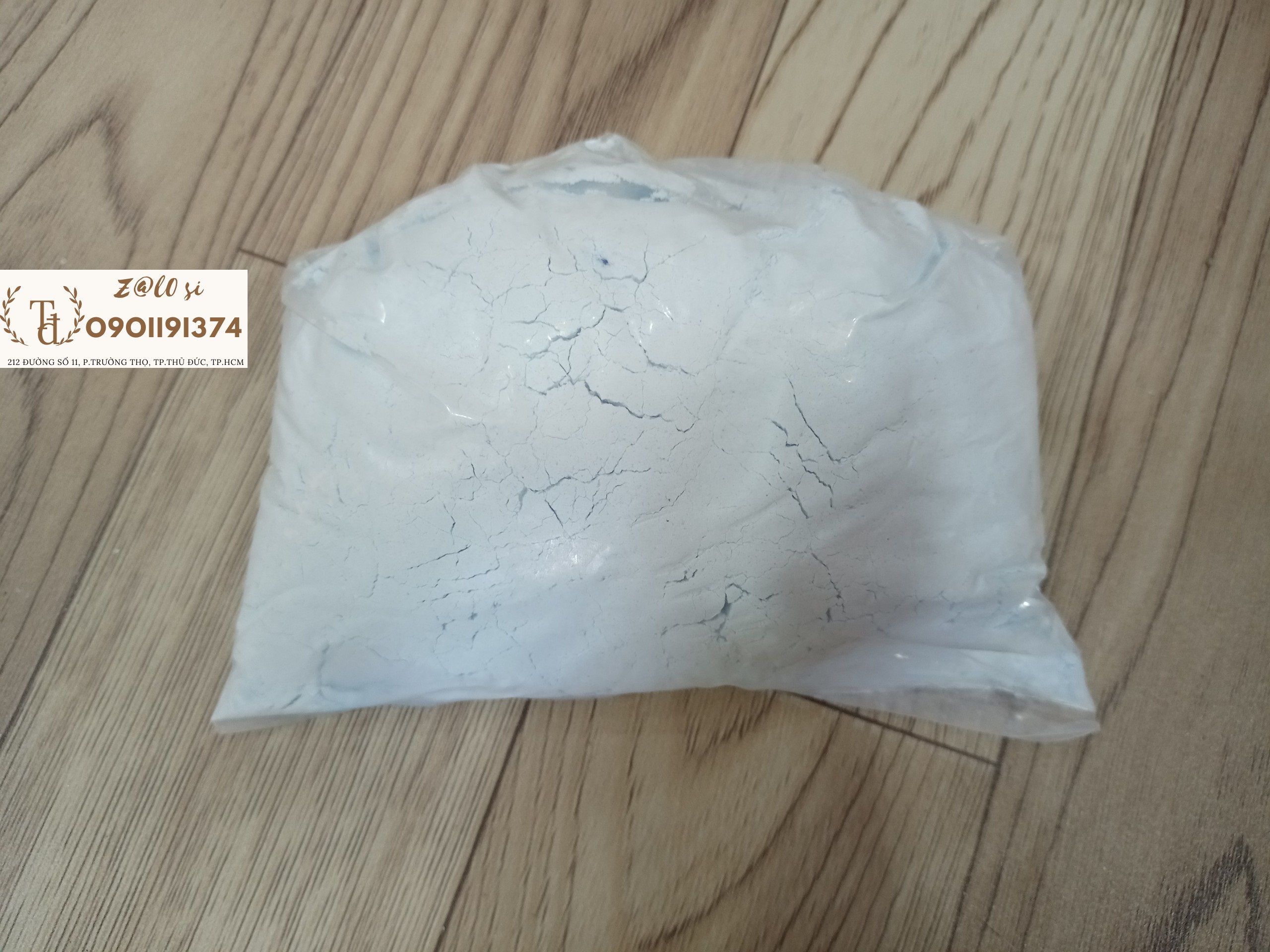 500gram Bột tẩy tóc màu xanh nhạt