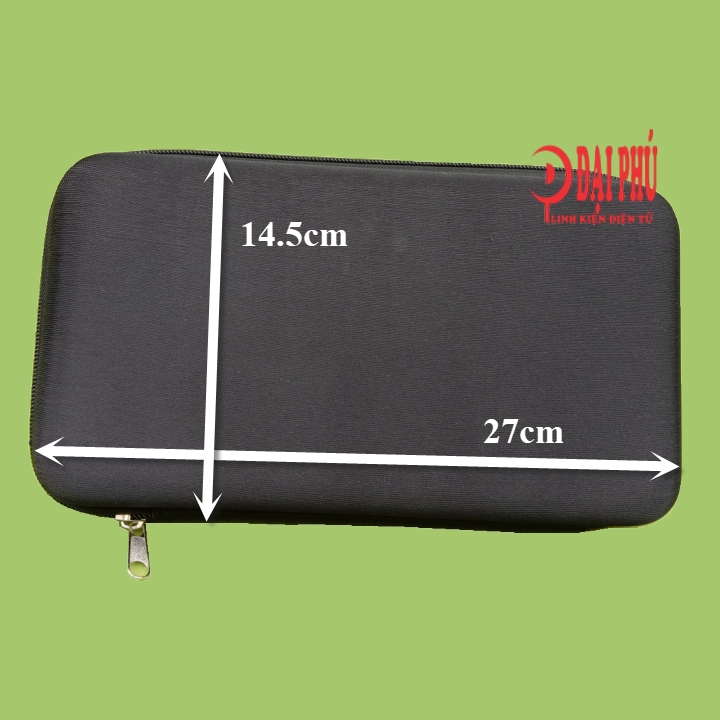 Bóp đựng micro không dây - 2 tay micro