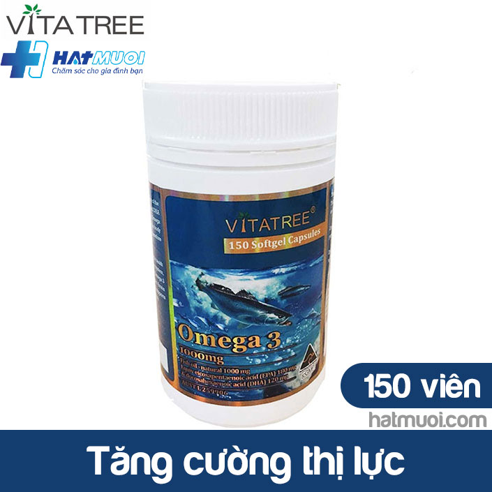 [HCM]Vitatree Omega 3 Úc - cho một hệ tuần hoàn khoẻ mạnh hỗ trợ duy trì sức khoẻ cho hệ tim mạch não bộ và mắt