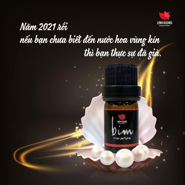Nước hoa Bím vùng kín Linh Hương lọ 5ml