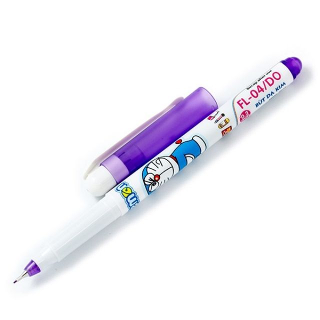 Hộp 10 bút dạ kim mực tím thiên long fl 04/do