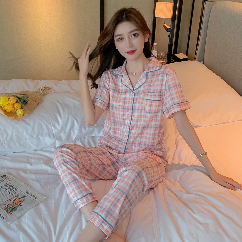 Đồ bộ Pyjama Cotton, đồ bộ Pijama Cotton nữ quần dài