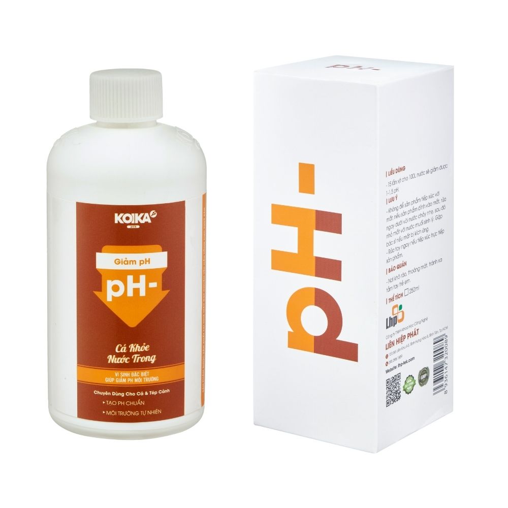 KOIKA pH- Chai 250ML VI SINH ĐẶC BIỆT GIÚP GIẢM PH