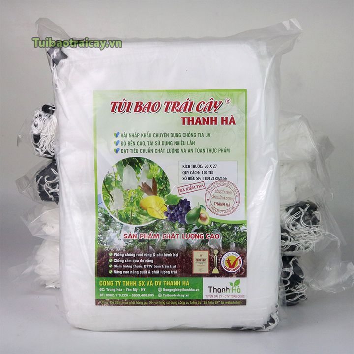 100 Túi bao trái xoài kích thước 20x27