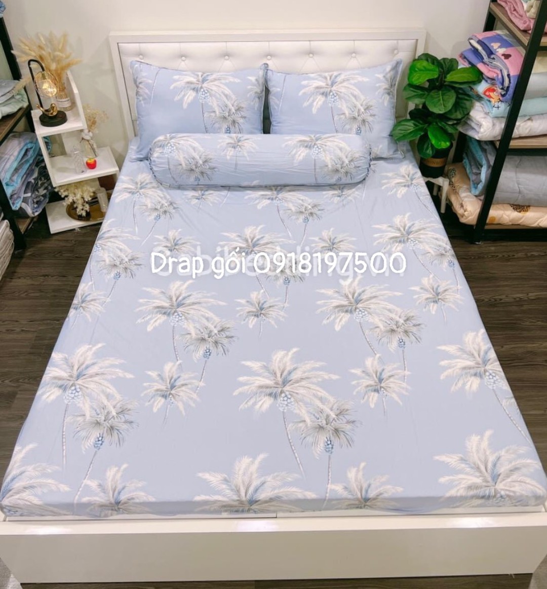 [HCM]Bộ drap gối Tencel vải nhập Hàn Quốc  đỉnh cao mát  mềm mại { drap và 3 áo gối}