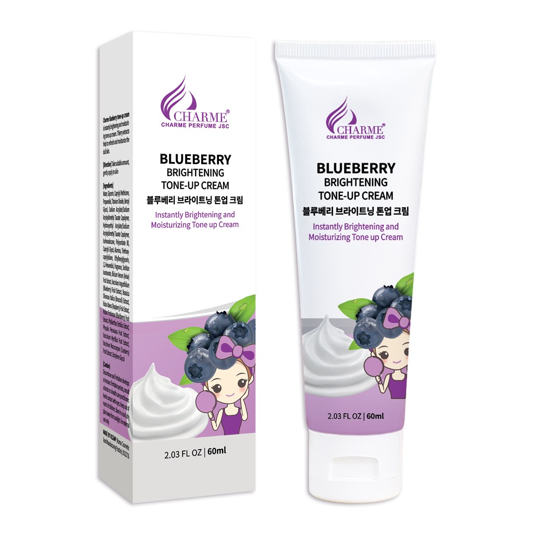 Kem face dưỡng trắng hồng Blueberry 60ml - 25gr