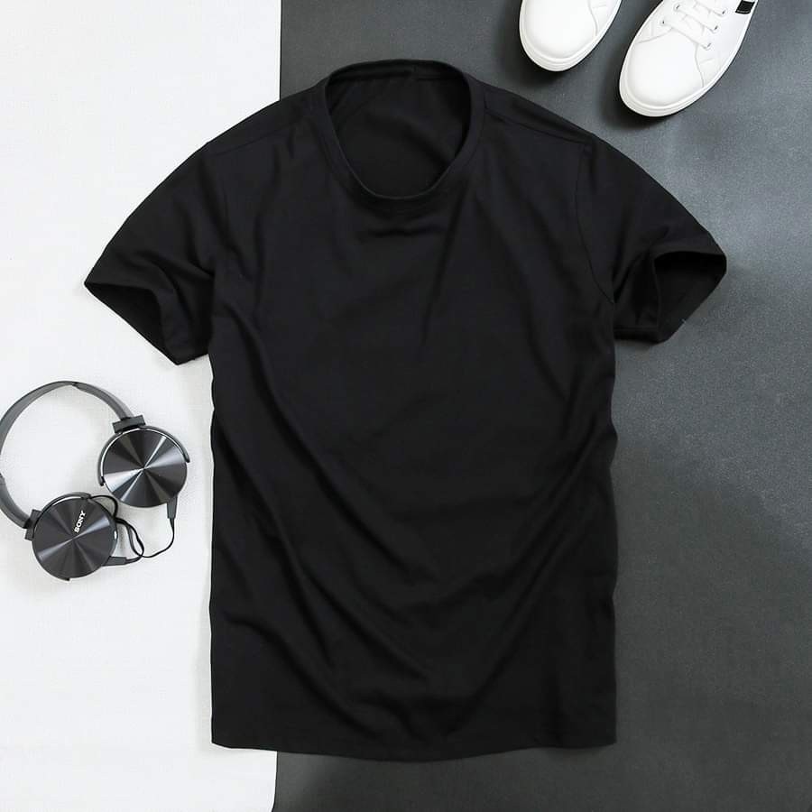【sẵn sàng】 Áo thun nam Ikemen ngắn tay cổ tròn cao cấp - Chất liệu cotton không nhăn thoáng mát thấm hút mồ hôi(ACT)