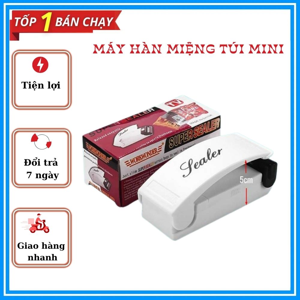 Máy Hàn Miệng Túi Mini Cầm Tay Tiện Lợi