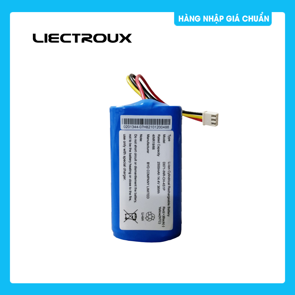 Phụ Kiện Chính Hãng - Pin thay thế dành cho Robot hút bụi lau nhà Liectroux C30B