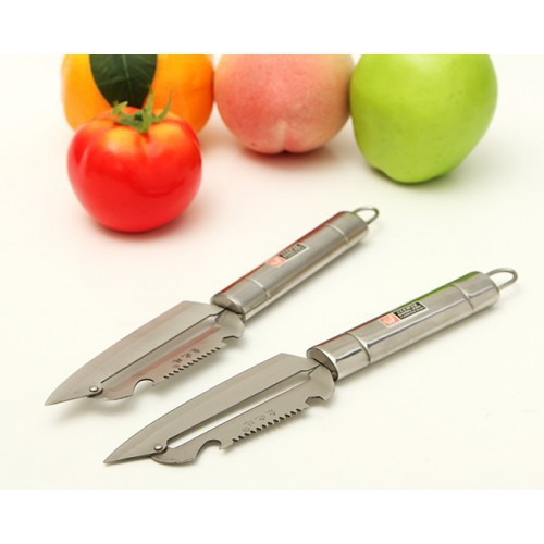 [HCM][COMBO 2 DAO] Dao bào inox đa năngDao bào inox chuyên gọt rau củ không gỉ an toàn. Dao bào siêu bén có móc treo kiêm dụng cụ mở hộp