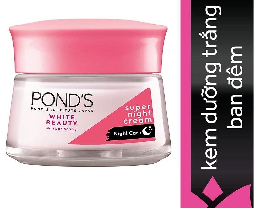 [HCM]Kem dưỡng trắŉg Ponds White Beauty Skin ҏerfecting Super cream (Thái Lan) - Đêm - Dewy