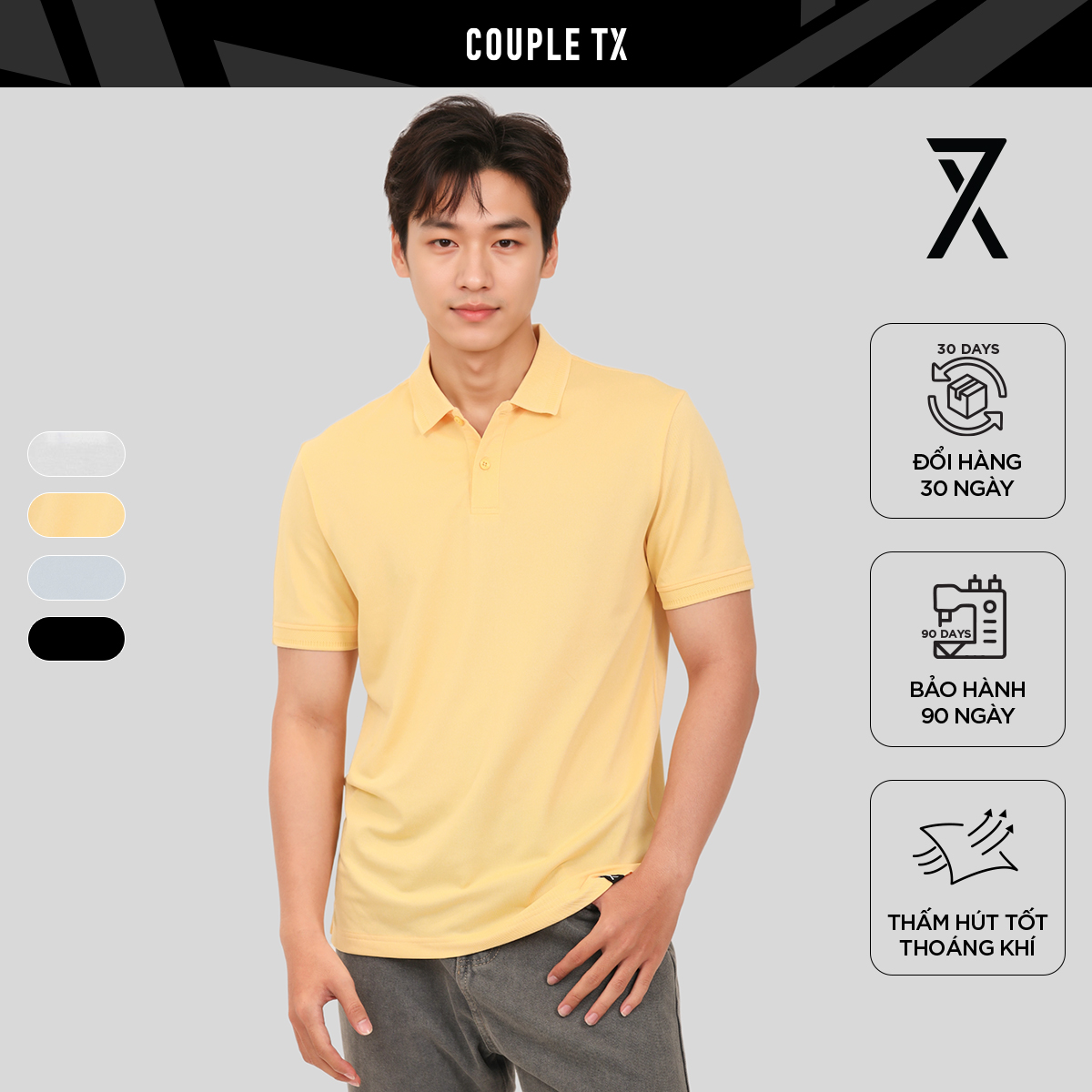  Áo Polo Nam Couple TX Regular MPO 1067 