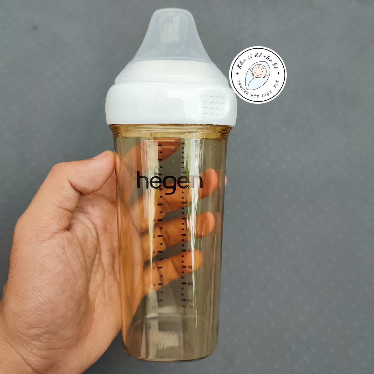 Bình sữa cao cấp Hegen 330 ml tách set