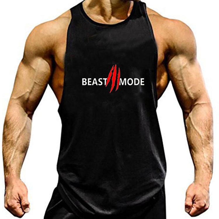 Áo Tập Gym Mùa Hè Mới BEAST MODE -  Áo  Tập Gym 3 Lỗ Vải Cotton cao cấp