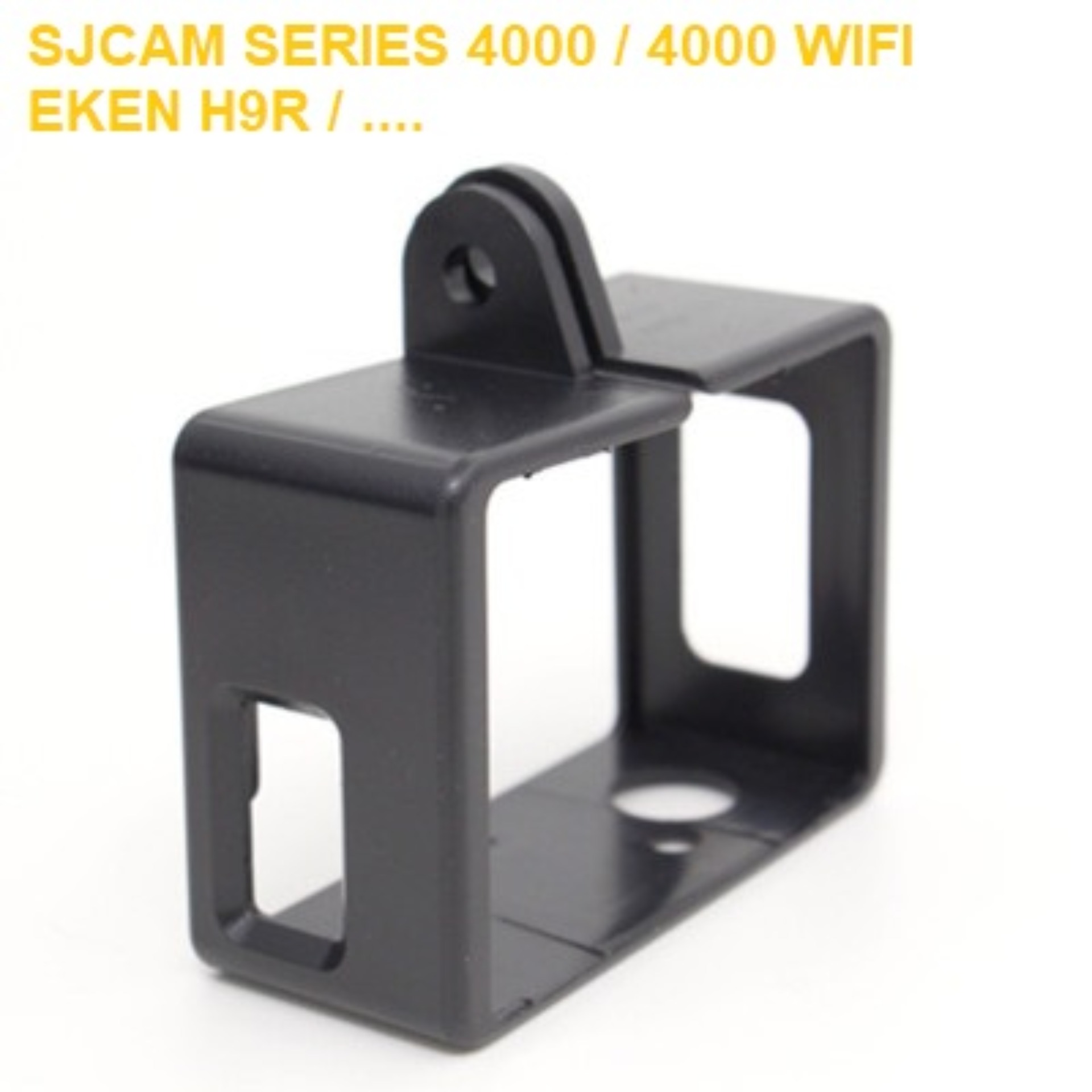 Phụ kiện camera hành trình - Frame cho sjcam Series 4000 / Sjcam 5000 / Eken H9R - Đen