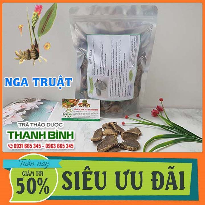 Nga truật khô 500g - hàng công ty loại 1