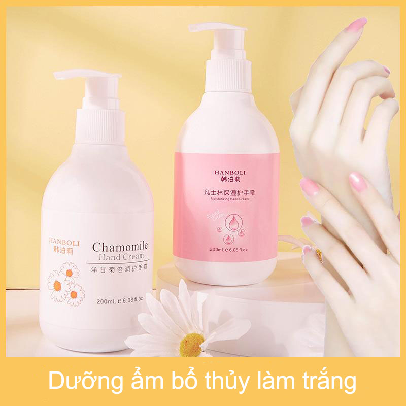 Kem dưỡng tay hoa cúc, bổ sung nước giữ ẩm, chống đông và chống khô, mùa thu và mùa đông nam giới và phụ nữ để lại hương kem giữ ẩm tay
