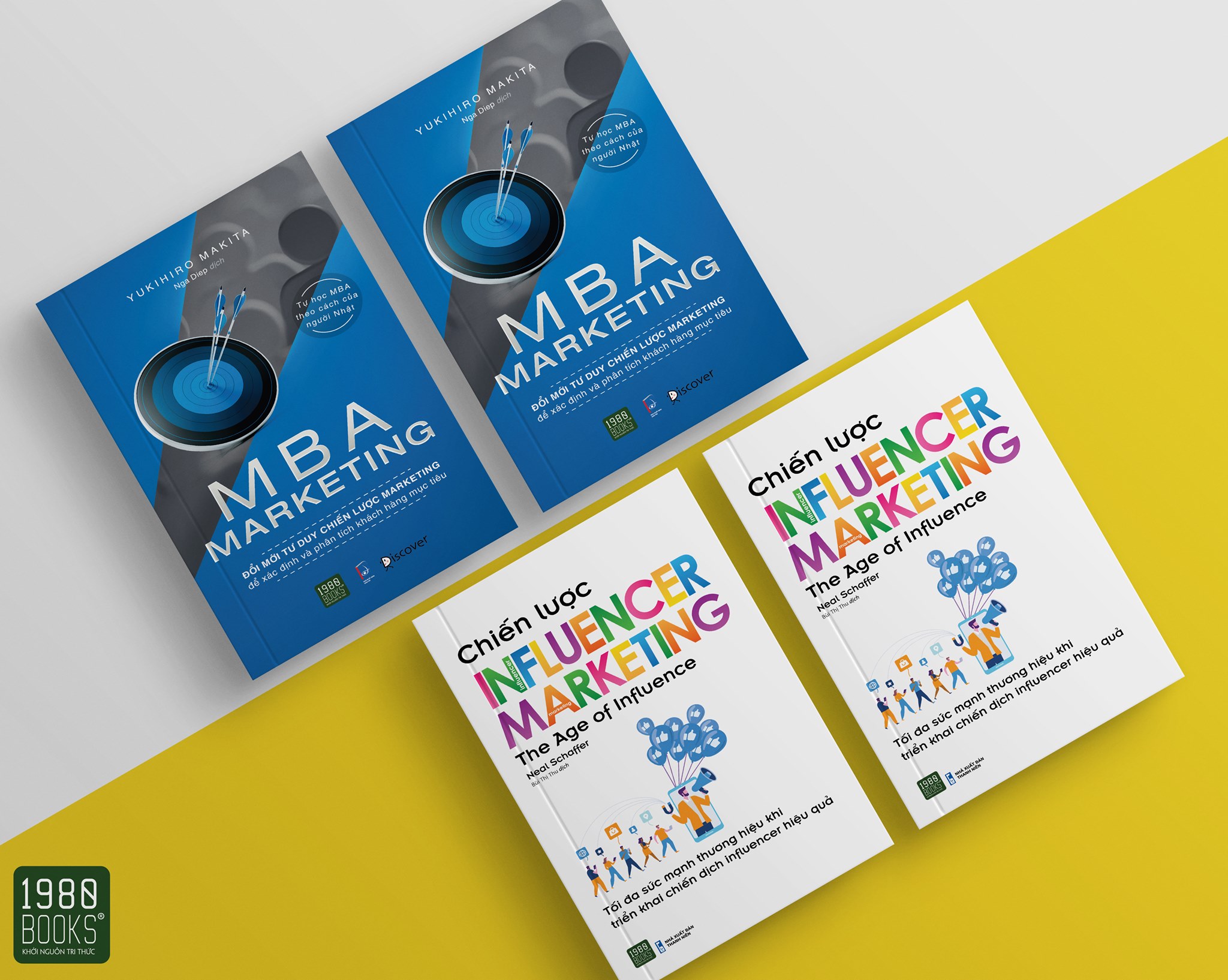 Combo 2 cuốn MBA Marketing + Chiến lược Influencer marketing