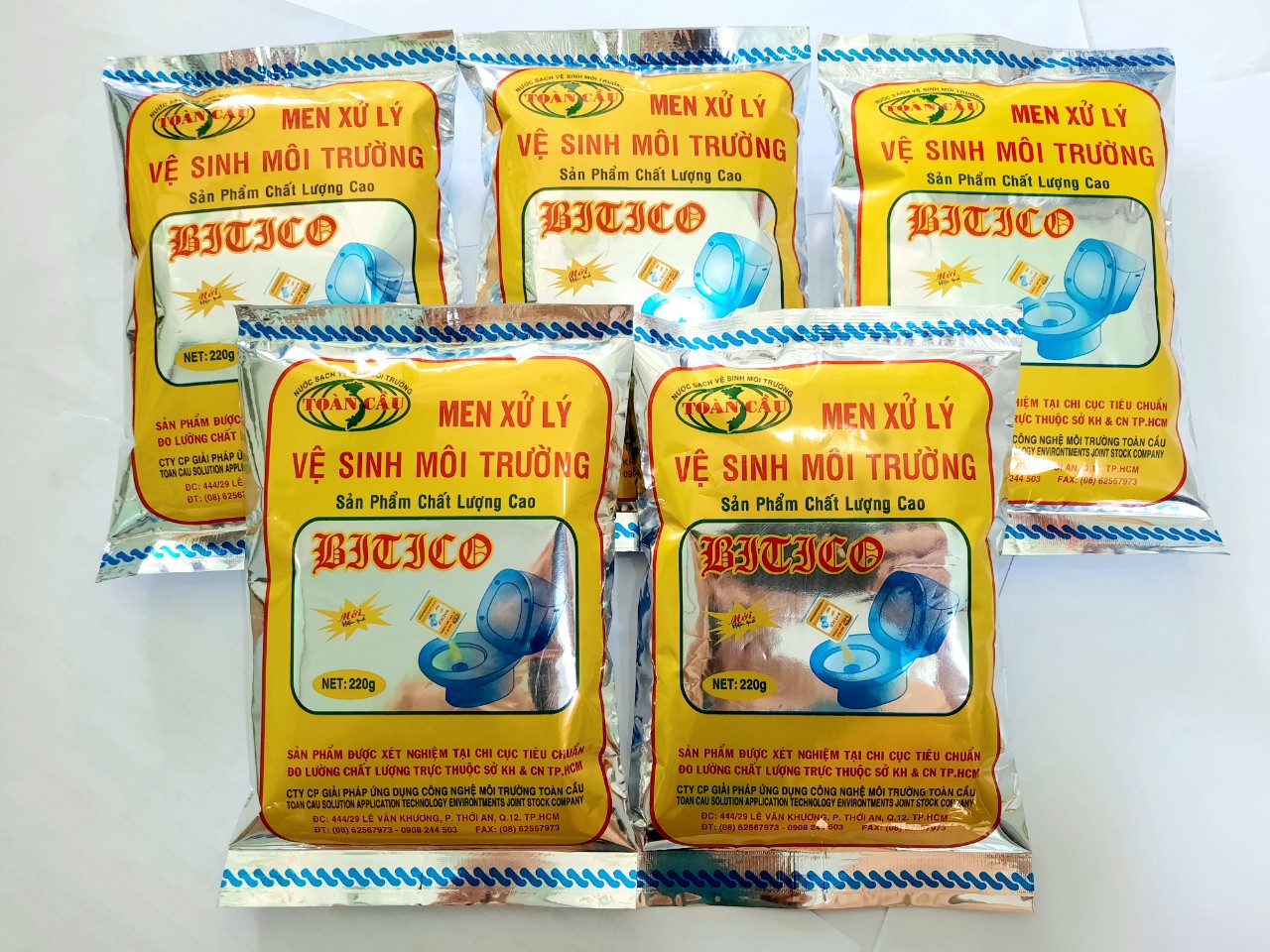 [HCM]Combo 5 Gói Men XỬ LÝ BỂ PHỐT + 3 Gói Bột Thông TẮC Cống Cực mạnh và hiệu quả