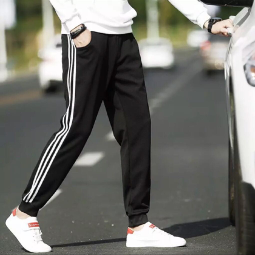 [HCM]QUẦN THỂ THAO JOGGER 3 SỌC NAM NỮ THỜI TRANGCHẤT VẢI MỀM MỊN THỎA MÁI DI CHUYỂN VẬN ĐỘNG