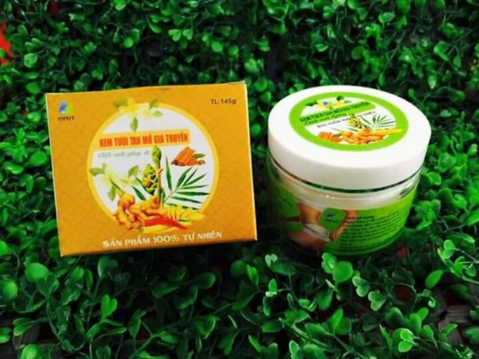Kem Tan Mỡ Gừng Ớt Gia Truyền MPĐT