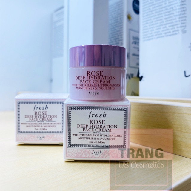 [Fresh minisize] Kem dưỡng ẩm Fresh Rose Deep Hydration Face Cream