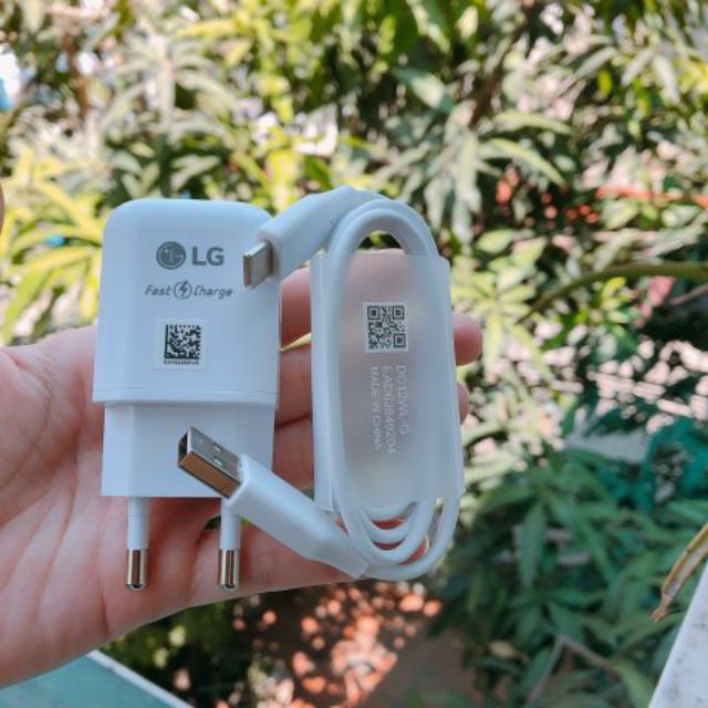 [HCM](Zin hãng 100%) Bộ Cốc sạc + cáp sạc nhanh LG V50 ThinQ LGV60 LG G8... - Bảo hành 12 tháng 1 đổi 1