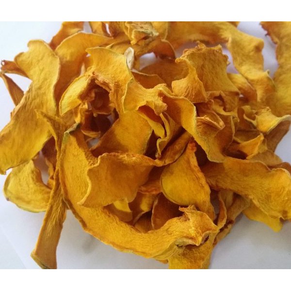 Bí đỏ sấy khô / trà detox bí đỏ - khối lượng 200gram