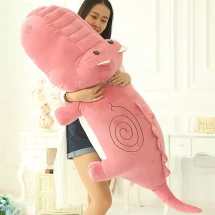 Gấu bông hà mã hippo size lớn vải nhung mềm mịn cao cấp