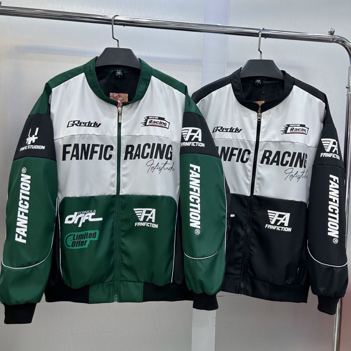 [Hoàn Tiền 15%] Áo Khoác Dù Racing FaFic Nam Nữ Unisex