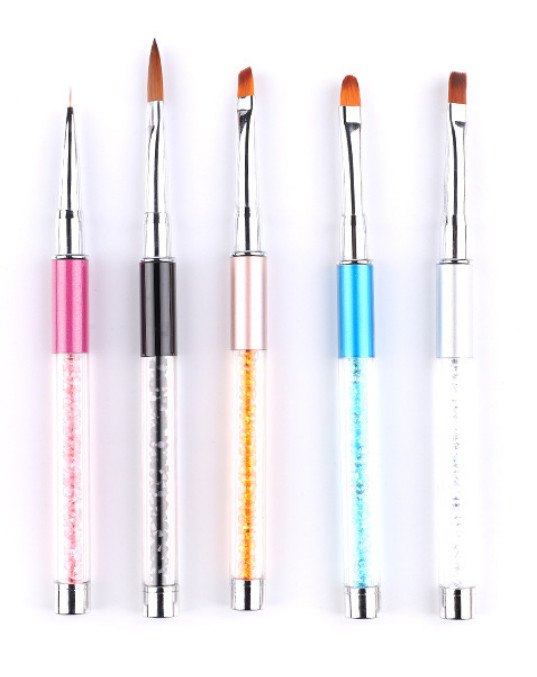 Cọ đắp gel cán đá cao cấp nail