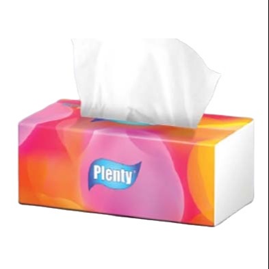 Khăn mặt cao cấp plenty 2 lớp 200 tờ/gói