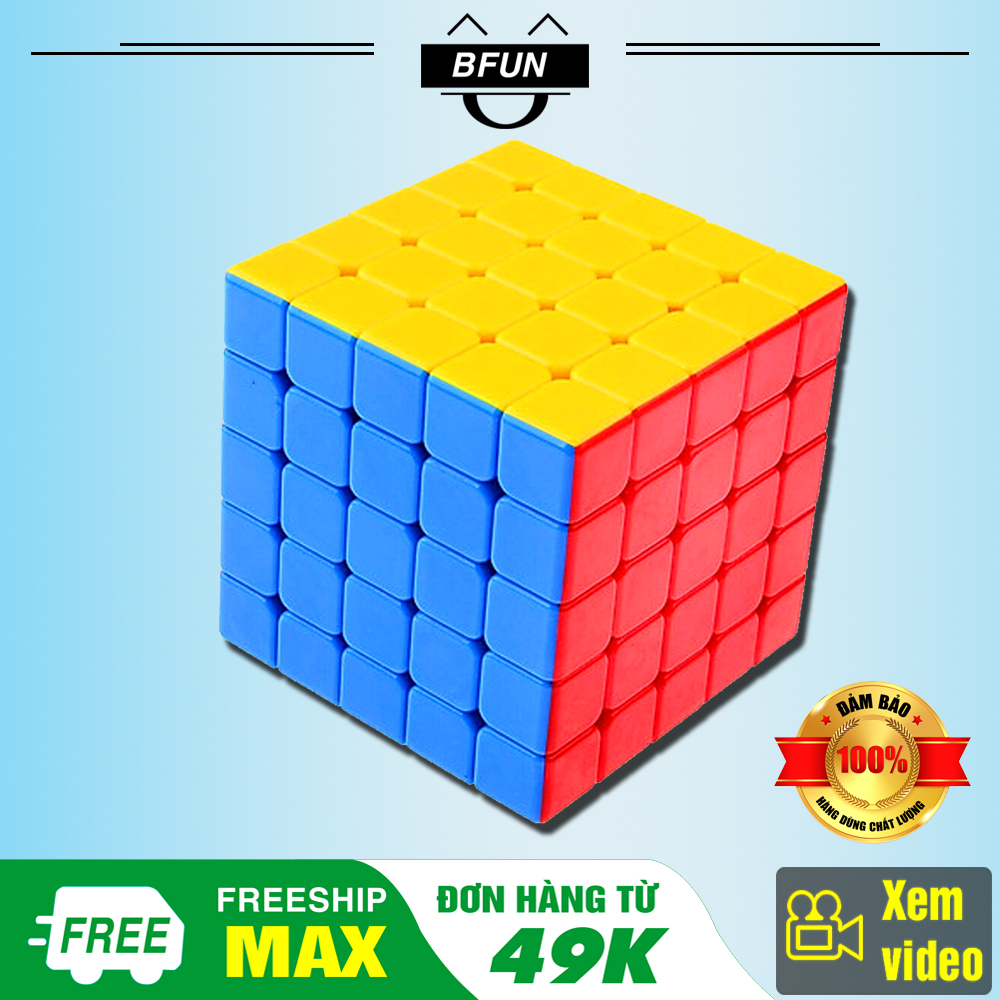 Rubik 5x5x5 Cao Cấp - Cục Rubik 5x5 Xoay Trơn Mượt Giá Rẻ