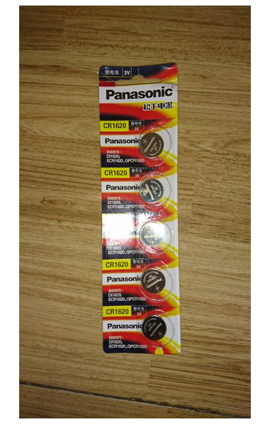 Pin cr1620 panasonic vỉ 5 viên