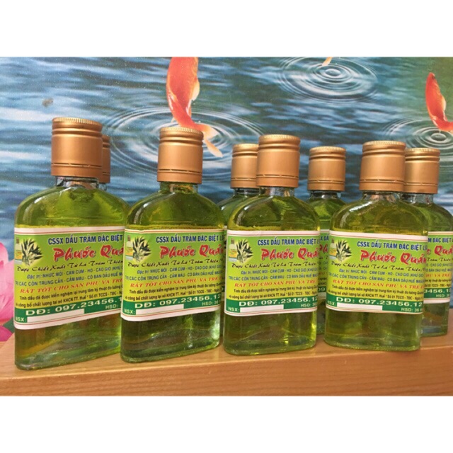 1 lọ tinh dầu tràm phước quảng loại đặc biệt nguyên chất xịn nhất