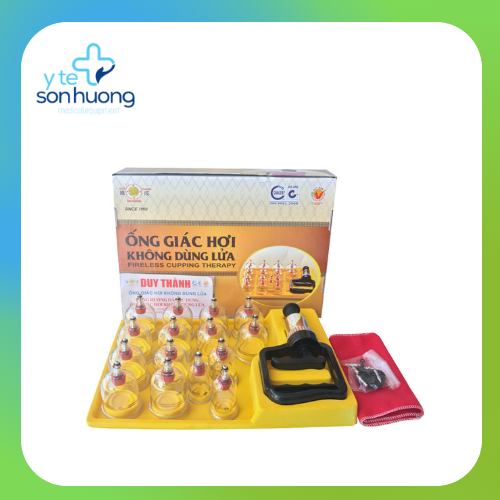Bộ giác hơi không dùng lửa Duy Thành YGH03 (Loại C) (giấy)