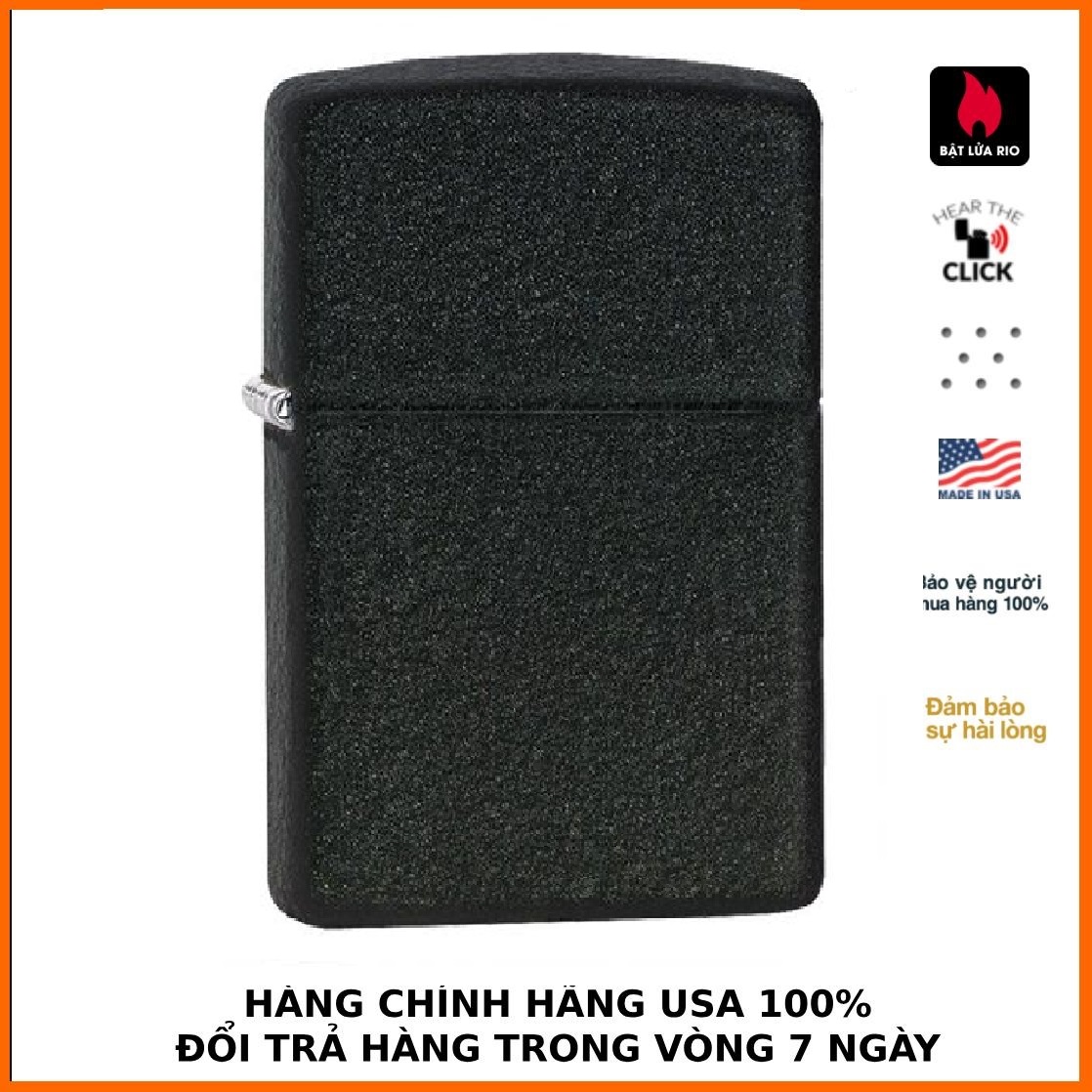 Zippo 236 - zippo black crackle