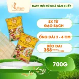 Combo 2 Túi Nui Rau Củ Quả Ngũ Sắc Hữu Cơ Nuffam - Túi 350gr