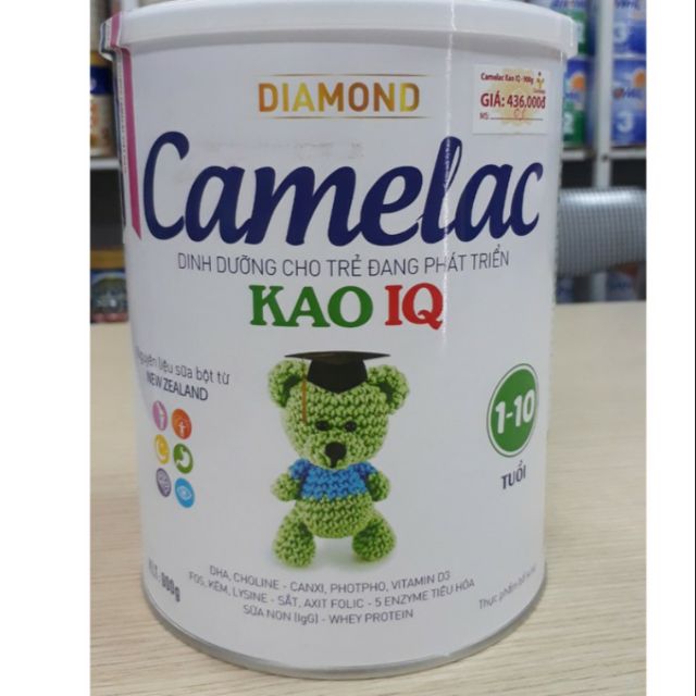 ENERIGHT sữa CAMELAC KAO IQ cho bé từ 1-10 tuổi 400g 900g