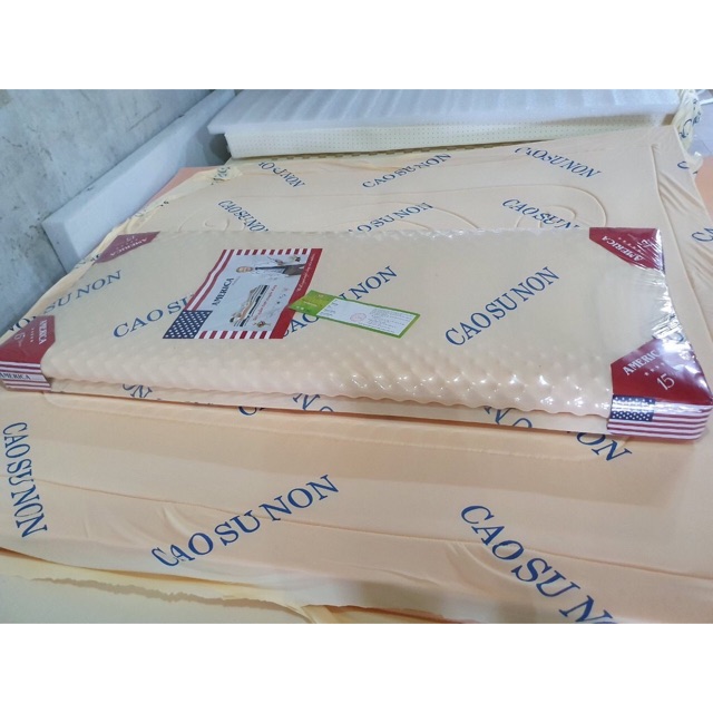 Nệm cao su nhân tạo mát sa gợn sóng mềm mại dày 3cm
