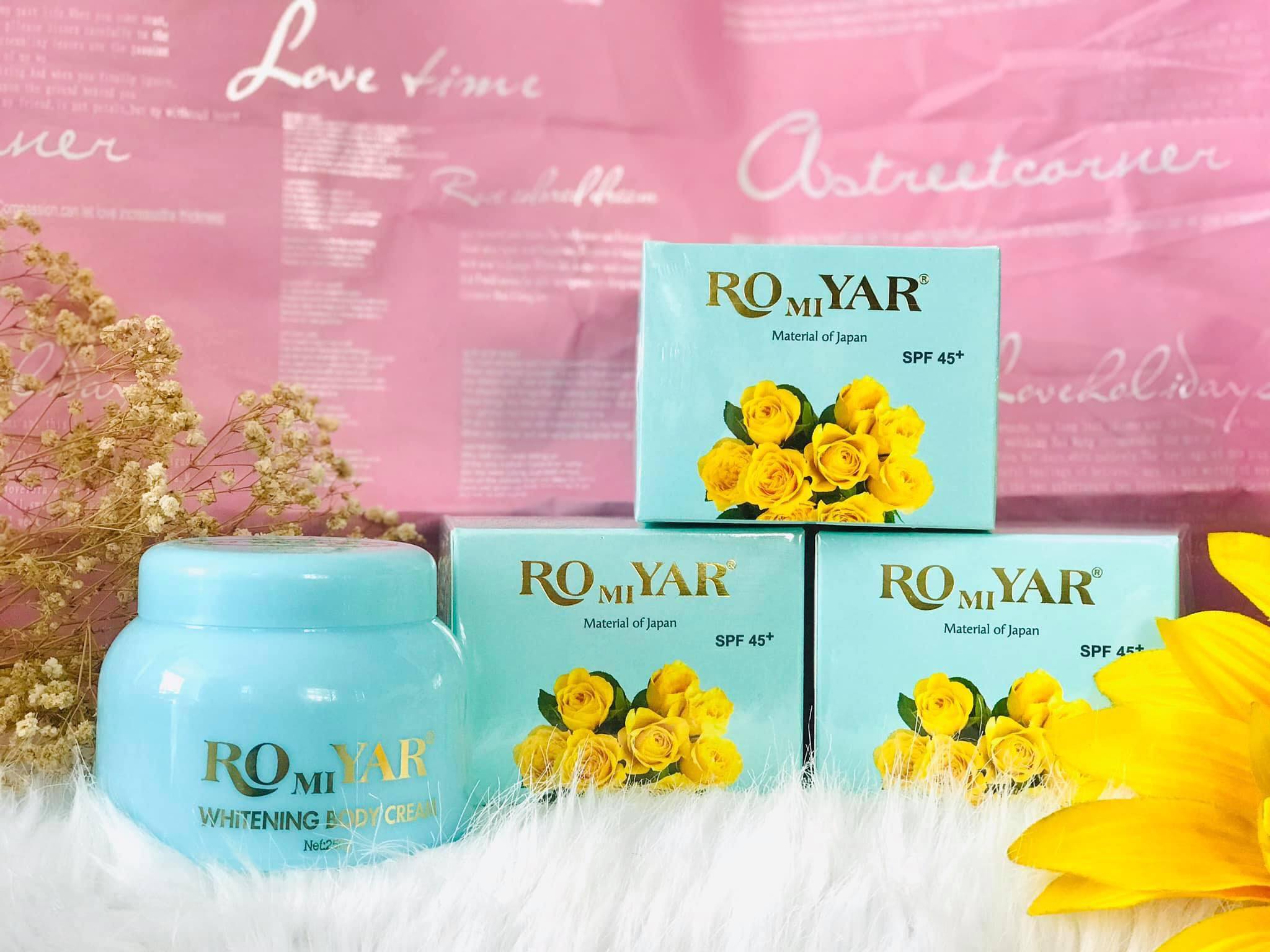 Kem Dưỡng Trắng Da Body 250g Romiyar