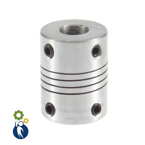 Khớp nối mềm trục 3-6.35, khớp nối co giãn