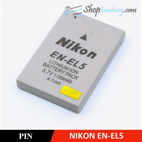 Pin nik0n en-el5 cho máy ảnh nik0n coolpix p5000, p5100, p6000, p500, p80, p90