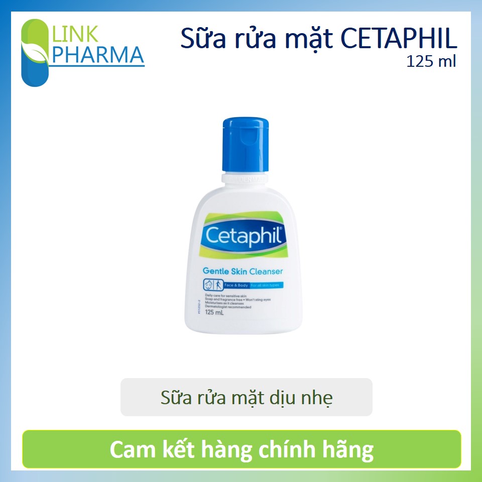 Sữa rửa mặt dịu nhẹ Cetaphil 125ml