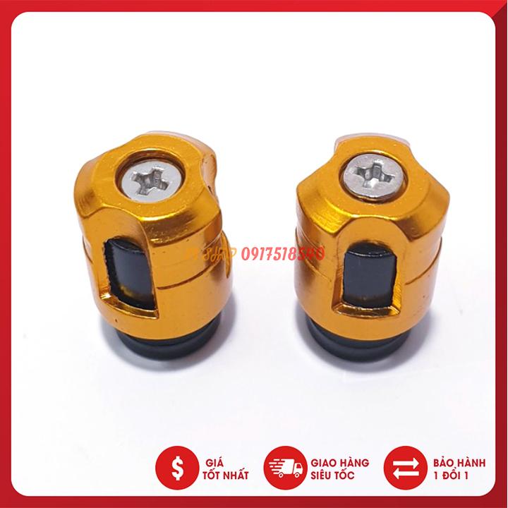 NÚT BỊT CHÂN VÂN BIKER NHÔM CNC ( GIÁ 1 ĐÔI)