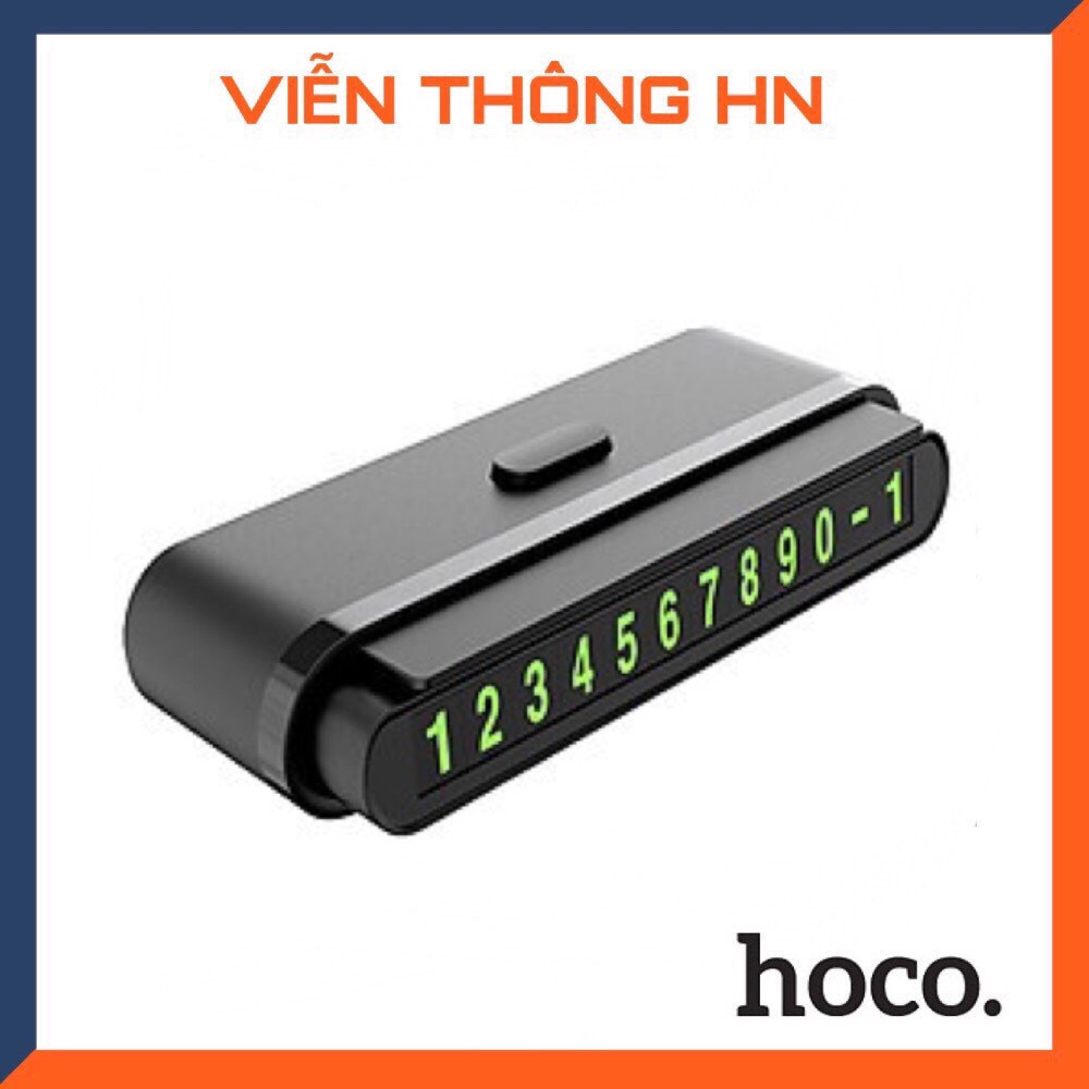Biển báo số điện thoại trên ô tô hoco cph19 - bảng ghi sđt khi đỗ ứng dụng cho xe hơi oto