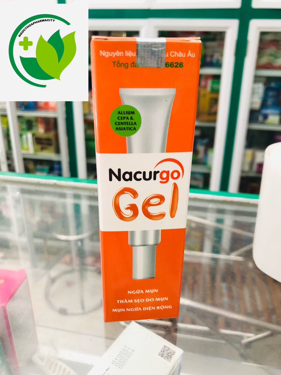 ✅✅ Nacurgo Gel ngừa mụn - Giảm sẹo - từ thảo dược, sạch mụn đầu đen, mụn bọc